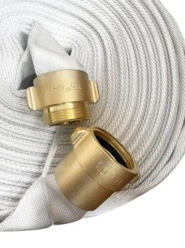 PVC Canvas Fire Hose Nozzle with Couplings Essential Firefighting Equipment Accessory - Quanzhou Baichuan Firefighting Equipment Co., Ltd. - China