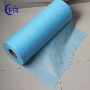 China Factory Direct PP Nonwoven Fabric Cloth in Roll 100% Polypropylene Spun Bonded Nonwoven Fabric Roll - Haorui Tech Co., Ltd. - China