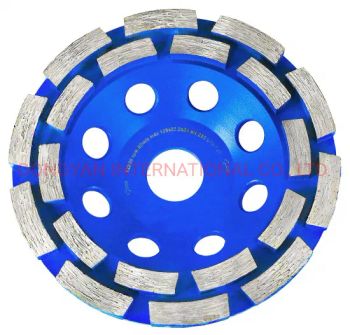 Concrete Diamond Grinding Cup Wheel for Diamond Tools Model NO. DY-09 HS Code 68042110 Body Material 65mn Trademark - DONGYAN INTERNATIONAL CO., LTD. - China