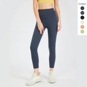 Custom Womens Sports Leggings Wholesale Compression Tight with Waist Belt - Xiamen Richtex Garments Co., Ltd - China