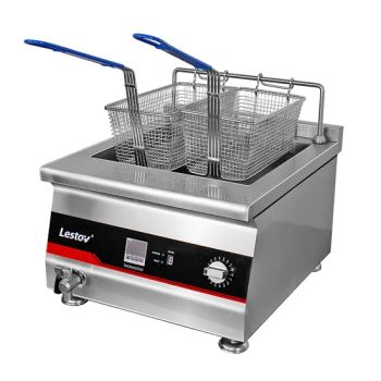 13liters General Low Wattage Induction Commercial Electric Deep Fryers - Guangdong Qinxin Technology Co., Ltd. - China