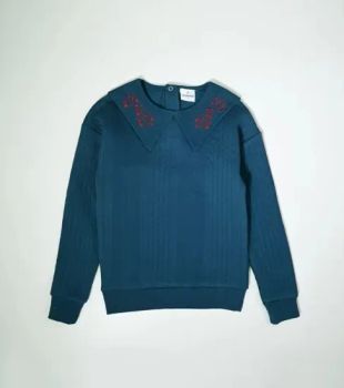 Family Matching Clothing Cable Knit Set Girls Cotton and Spandex Set Top Embroidery for Winter - Goldely Garment Import and Export Inc. - China
