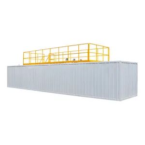 Containerized Mbbr Sewage Treatment Equipment Plant for Domestic Hotel Sewage - QingdaoYihua Environmental Protection Co., Ltd. - China