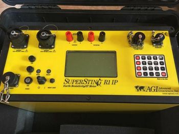 AGI SUPERSTING R1 RESISTIVITY GPR Channel Count One Connectivity Wi-Fi Enabled Manufacturer AGI SUPERSTING Soundings Supported 4-pin - Gridatama Equipments - Indonesia
