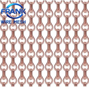 Metal Curtains, Easy to Install Chain Curtains, Anti for Kitchens Indoor Outdoor Decoration Bathroom Shower - Hebei Frank Wire Mesh Products Co., Ltd. - China