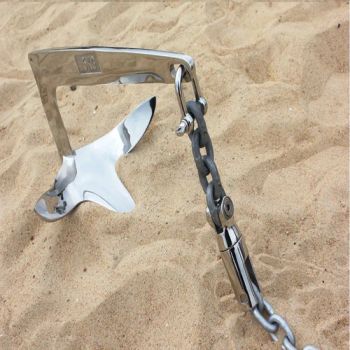 Shenghui Boat Accessories Marine Anchor 316 Stainless Steel Mirror Polished Claw Ship Sea Bruce Anchor Boat Anchors - Shenxian Shenghui Stainless Co., Ltd. - China