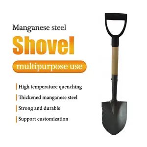 Wooden Shovel 60cm Long Handle Gardening Tools Kit Kid - Dingzhou Gemlight Cutting Tools Co., Ltd. - China