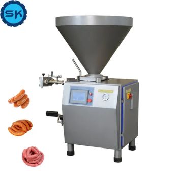 Industrial Easy Operation Pepperoni Bratwurst Salami Chorizo Hot Dog Ham Bacon Saucisson Frankfurter Sausage Vacuum Stuffing Filler Filling Making Machine - Zhucheng Shuke Machinery Technology Co., Ltd. - China
