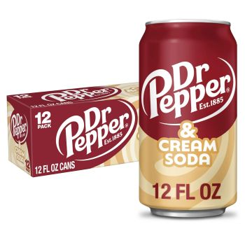 DR PEPPER CREAM SODA CN, 12OZ/12PKX2 - A&A FOOD DISTRIBUTORS - United States