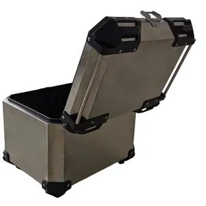 45L Stainless Steel Motorcycle Trunk Tail Storage Boxes Origin China Trademark none Model NO. H-007 Logo Customizable Own Weight - Qingdao Haishihua Industry and Trade Co., Ltd. - China