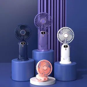 Mini Fans Outdoor Electric Folding Fans 1200mAh 800mAh Handheld Rechargeable Battery USB Pocket Foldable Mini Portable Fans - Lu'an Woma Import and Export Co., Ltd. - China