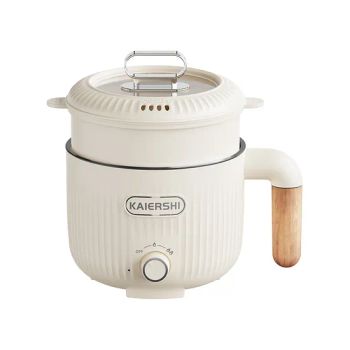 Custom Logo Electric Cooking Pot Multifunctional Frying Pan All-in-One Small Hot Pots with Steamer - Chaozhou City Chao'an Jingjin Factory - China