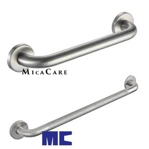 Stainless Steel Peened Grab Bar 11.8-Inch Length for Elderly Color Silver Diameter 32mm Finish Peened Folded Unfolded Model NO. - Wenzhou MicaCare Tech Co., Ltd. - China