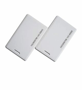 RFID Cards 125 Khz Thick Weight 9g Material Abs Ic Frequency 125khz Standard Color White Dimension 86*54*1.4 Mm Operating Temperature Range -10 C To +50 - Expand Electronics - India