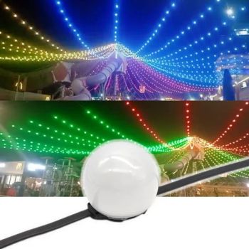 Outdoor RGBW LED Pixel Stage Lights IP67 1.5W SMD3535 DMX512 DC24V 50mm Point Lights - ShenZhen ibestwork Technology Co., Ltd. - China