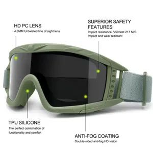 Durable Mil-Spec Replacement Lenses for Cxxcs Sports Glasses - China Xinxing Shanghai Import and Export Co., Ltd. - China