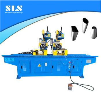 Metal Cutting Round Tube Cutter Equipment Solve Fire Sprinkler Pipe Twin Sidles Cut off - SUZHOU SLS MACHINERY CO., LTD. - China