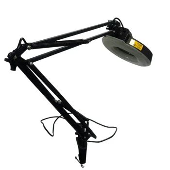 Lt86ae Dust Free Black Color LED Magnifying Lamp Cosmetic Magnifying Lamp Illuminated Magnifier - Suzhou Quanjuda Purification Technology Co., Ltd - China