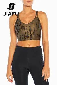 Digital Print Women's Fashion Yoga Active Wear Gym Sports Gym Bra - Quanzhou Jiafu Textile Co., Ltd - China