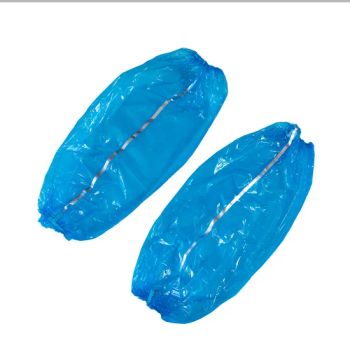 Factory Wholesale Plastic Disposable Blue LDPE Oversleeves Age Adult Origin China Folded Folded Trademark OEM Model NO. - CIT (HUBEI) PROTECTIVE PRODUCTS CO., LTD. - China