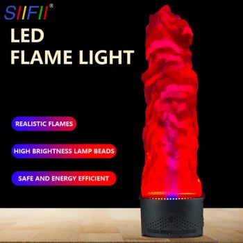 Halloween Lights Bonfire Sparklers Flame Lamp Party Lights LED Fire Column Machine Halloween Decorations for Home Outdoor - Guangzhou Sanfei Stage Lighting Co., Ltd - China
