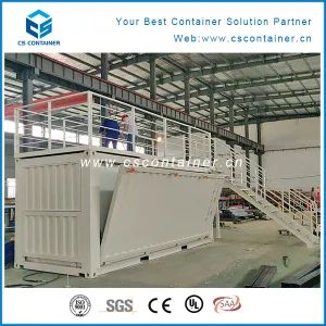 Prefabricated Coffee Bar Container Houses/Prefab Modular Shop Snack Houses - CS Modular House Co.,Ltd. - China