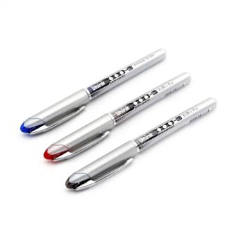School Supplies Snowhite Pen Stick Roller Ball Pens Liquid Ink, Bold Point, Red Ink, 12CT Box - Qingdao Changlong Stationery Co., Ltd. - China