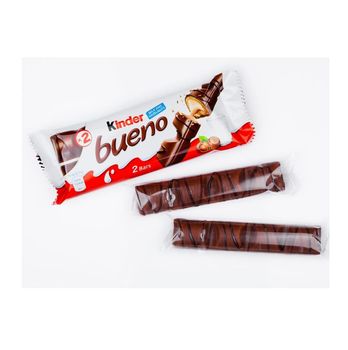 Wholesale Kinder Bueno Chocolate 43g exporter distributors from Exigentelaxia Unipessoal Lda Wholesale Kinder Bueno Chocolate 43g exporter distributors - Exigentelaxia Unipessoal Lda - Portugal