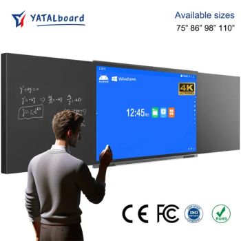 86 Inch 4K Education Teaching Interactive Whiteboard Smart Blackboard with Camera Mic LED Nano Touch Blackboards - Hangzhou Yatal technology Co., Ltd. - China