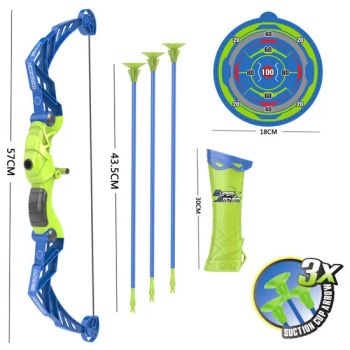 Hot Sale Hunting Children Set Bow Arrow Shooting Archery Sport Kids Children Bow Set Training Bow and Arrow Set with Target - Shan Tou City Yirui Toys Co., Ltd. - China