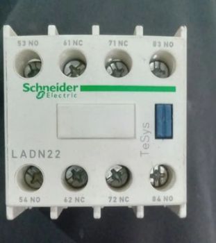 Plastic Auxiliary Contactor Block, Front Material Plastic Mounting Option - Global Switchgear - India