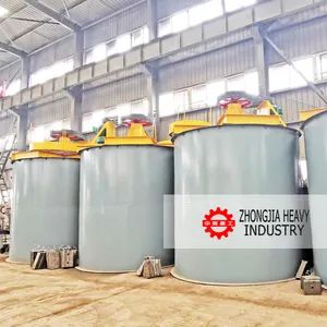 Factory Price Mineral Seprator Ore Stone Gold Copper Ore Processing Mixing Barrel Tank Chemical Leaching Tank - Zhengzhou Zhongjia Heavy Industry Co., Ltd. - China