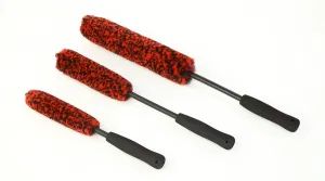 Wheel & Rim Cleaning Brush Style Manual Color Bicolor Small 31.5*4cm Medium 41.5*5cm Usage Car, Carpet HS Code 9603909090 - NINGBO FTZ WINLY TRADING SERVICE CO., LTD. - China