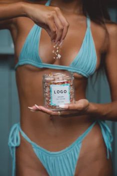 Cleanse Revitalize & Soothes Skin Bath Salts for Soaking Origin China Trademark SRN Ingredient Herbal Shelf Life 3 Years - Guangzhou Shiruoni Cosmetics Co., Ltd. - China