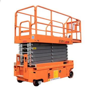 Portable Warehouse Scissor Lift 0.5ton 1ton Trailer Hydraulic Scissor Sky Mobile Elevating Work Vertical Cargo Lift - Qingdao Sinofirst Machinery Co., Ltd. - China