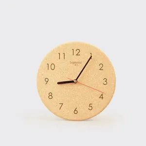 Molded 3D Wall Clocks Set of 3 Home Decorative Cork Clock Creative Office Clock - Qingdao Bonchem Industrial Co., Ltd. - China