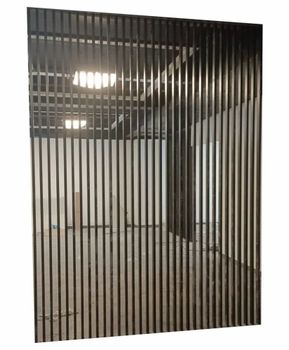 Black Stainless Steel Room Divider, 1 Panel, Color Coated Colour Black Pattern Plain Wall Thickness 20mm No. of Panels 1 - Fabtech Engineering Works - India
