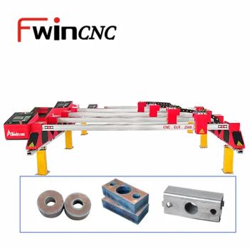 Gantry CNC Plasma Cutting Machine Flame Metal Cheap Plasma Cutter Lgk200A 300A - Jinan Allwin CNC Machinery Co., Ltd. - China