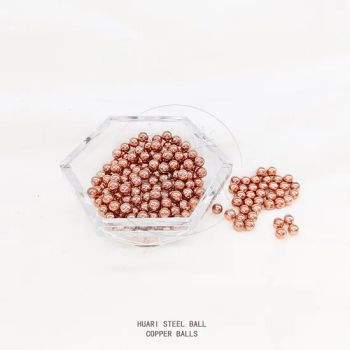 Ts 16949 Certified H65 Brass Balls, Stamped Wear-Resistant Copper Beads for Auto Parts - Changzhou Huari Steel Ball Co., Ltd. - China