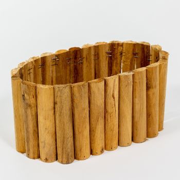Customized Eco-Friendly Oval Woven Wooden Basket Planter Flower Baskets Custom Garden Indoor Outdoor Modern Plant Flower Pots - MEKONG DELTA IMPORT EXPORT COMPANY LIMITED - Vietnam