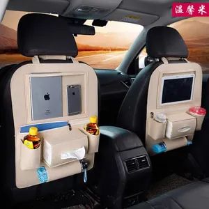 High Quality OEM Factory Multifunctional Felt Car Backseat Organizers Back Seat Car Organizer with Touch Screen Tablet - Hebei Walutz Import and Export Trading Co., Ltd - China
