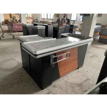 New Product Cash Desk Supermarket Cashier Counter Cold Rolled Steel - Suzhou Shunhong Metallic Products Co., Ltd. - China