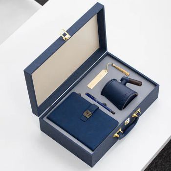 Custom Luxury Corporate Executive Souvenir Gifts Promotional A5 Notebook Bookmark Stationery Set Business Gift Set for Women Men - Handan Wuxin Medical Devices Co., Ltd. - China