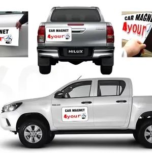 Decoration Car Door Magnetic Sign Advertising Magnet Bumper Stickers - Shanghai Yoursign Advertising Material Co., Ltd. - China