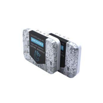 China Manufacturer Supply Ready to Ship Child Proof Lid Metal Tin Box Cosmetic Metal Tin Packaging Box Jar 80X58X13.5mm - Hefei Wisdom Technology LLC. - China