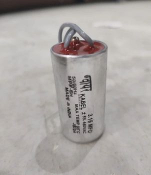 The Wire Kabel Fan Capacitor, For Fans, 3.15 MFD Terminals 2 Material Aluminium Capacitance 3.15 MFD Brand The Wire - The Wire Industries - India