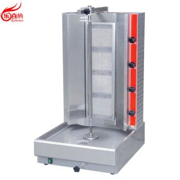 Commercial Kitchen Equipment 4 Burner Gas Vertical Broiler Shawarma Spinning Doner Kebab Gyro Grill Machine CE/ETL Approved (RG-2) - Guangzhou Rebenet Catering Equipment Manufacturing Co., Ltd. - China