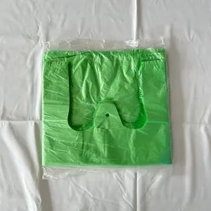 Wholesale HDPE Garbage Bags with Handles - Factory Price Age Adult Capacity > 5L Sealing Heat Seal Handle Tie Handle HS Code 3923210000 - Weifang Karry Plastic Products Co., Ltd. - China