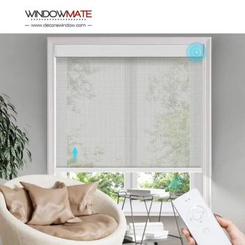 High Quality Smart Motorized Blackout Window Roller Blinds Indoor Automated Remote Control Elegant - Tianjin Jiegao Technology Develop Co., Ltd. - China