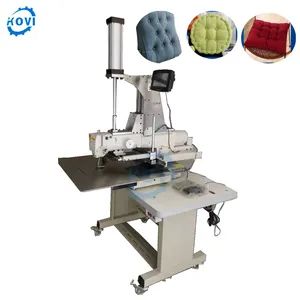 Sofa Car Seat Circle Round Hole Cushion Pattern Sewing Machine Mattress Pillow Tacking Machine - Zhengzhou Kovi Machinery Co., Ltd - China